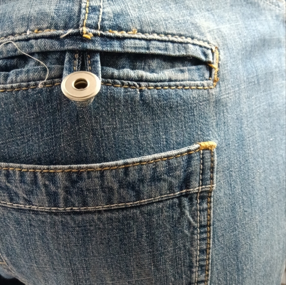 Willi Smith blue jean capris size 6 - Picture 6 of 8